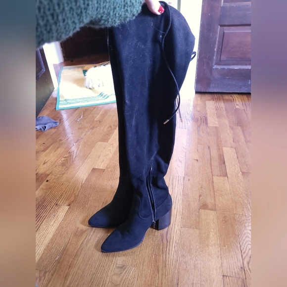 Size 7 Journey+ Crew 3.5" Over the Knee Suede Heeled Boot - Picture 2 of 3